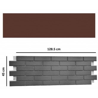 Poliuretāna Fasādes panelis ar Ķieģeļa apdari Natural Brown...