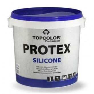 Декоративная штукатурка PROTEX SILICONE 25кг Topcolor