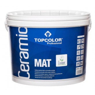 Краска для стен CERAMIC MAT 10Л Topcolor