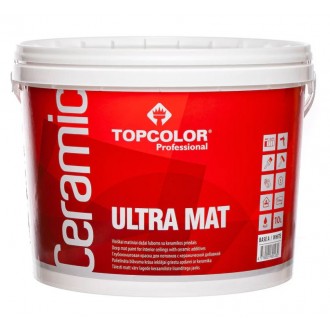 Краска для потолка CERAMIC ULTRA MAT 10Л Topcolor