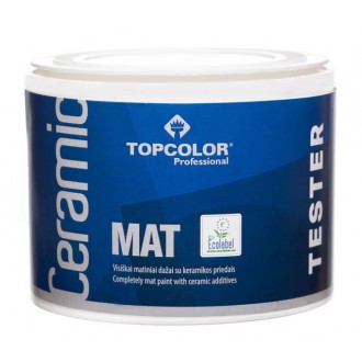 Краска для стен CERAMIC MAT 250мл ТЕСТЕР Topcolor