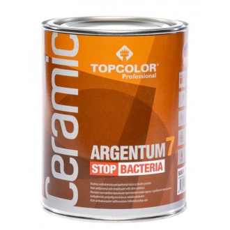 Краска для стен / потолка CERAMIC ARGENTUM 7 1Л Topcolor