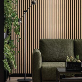 Реечные Панели Linerio M-LINE Natural/Black (VOX-171)