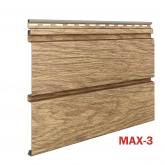 Фасадный Сайдинг Vifront Медовый дуб (Honey Oak) SXP-05 MAX-3...