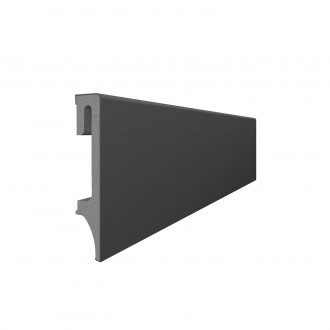 Плинтус ESPUMO ESP205, Антрацит (G-008) VOX H-8см