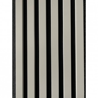 Акустическая панель для Стены и Потолки Slim Grey 589 на черном...