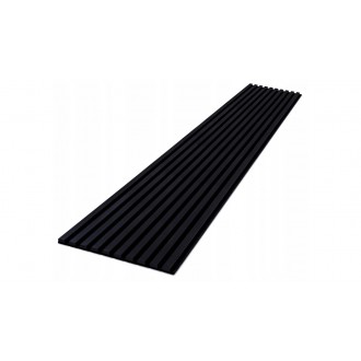Акустическая панель для Стены и Потолки Basic Black 882 на черном...