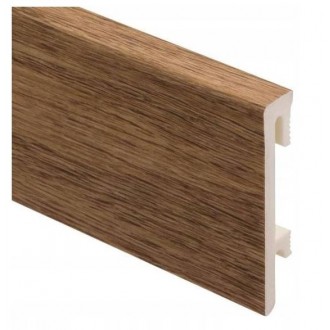 PVC Grīdlīste Bravo 80, Foxy, 240 x 8 x 1,6cm, Yutra
