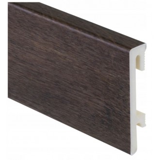 ПВХ Плинтус Bravo 80, Montana Oak, 240 x 8 x 1,6см, Yutra