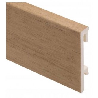 ПВХ Плинтус Bravo 80, Chic, 240 x 8 x 1,6см, Yutra