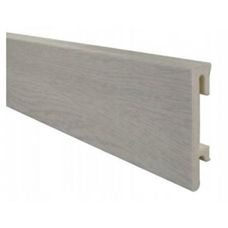 PVC Grīdlīste Bravo 80, Victory, 240 x 8 x 1,6cm, Yutra