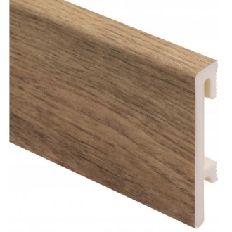 PVC Grīdlīste Bravo 80, Prime, 240 x 8 x 1,6cm, Yutra