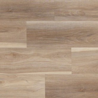 Виниловое половое покрытие SPC Wood Rock Oak, 1220x182x4мм+1мм, с...