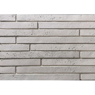 Dekoratīvās ķieģelis Long 24.00 White