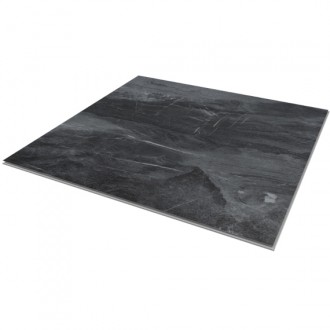 Виниловая плитка Для Пола - Dark Stone, 60x60см, с подложкой, Vilo
