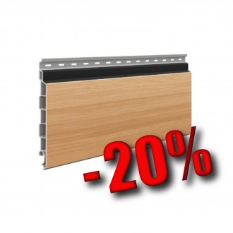 Fasādes panelis SOLVO Cedar SO-01 V-Black, VOX*