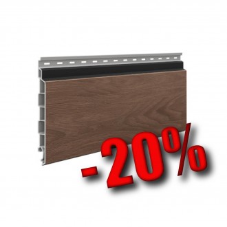 Фасадная панель SOLVO Chocolate Oak SO-01 V-Black, VOX*