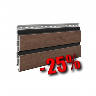 Фасадная панель SOLVO Chocolate Oak SO-02 V-Black, VOX*