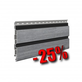 Fasādes panelis SOLVO Grey Oak SO-02 V-Black, VOX*