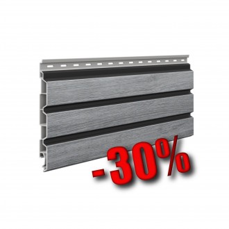Фасадная панель SOLVO Grey Oak SO-03 V-Black, VOX*