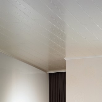 Panelis Sienu / Griestu apdarei, Premium UMA® 2600x250x10mm, WHITE...