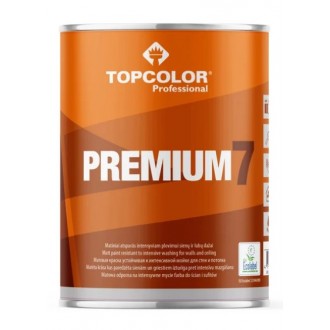 Krāsa sienām PREMIUM 7 1L Topcolor