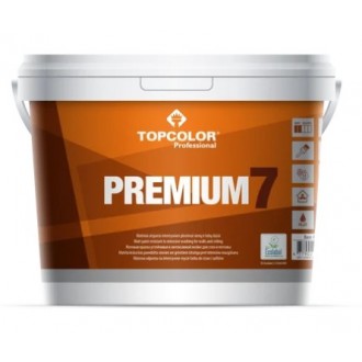 Krāsa sienām PREMIUM 7 3L Topcolor