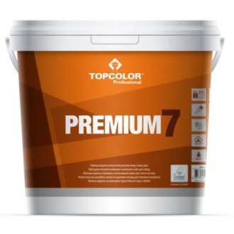 Krāsa sienām PREMIUM 7 5L Topcolor