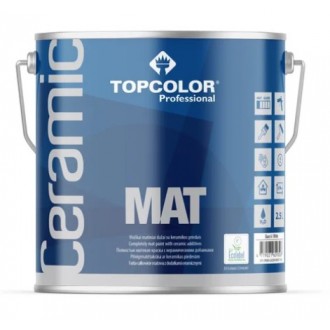 Краска для стен CERAMIC MAT 2,5Л Topcolor