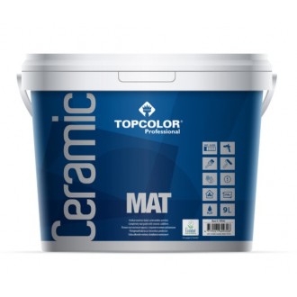 Krāsa sienām CERAMIC MAT 10L Topcolor