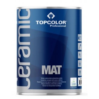 Krāsa sienām CERAMIC MAT 1L Topcolor