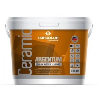 Krāsa sienām / griestiem CERAMIC ARGENTUM 7 10L Topcolor
