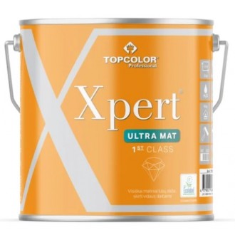 Griestu krāsa XPERT ULTRA MAT 2.5L Topcolor