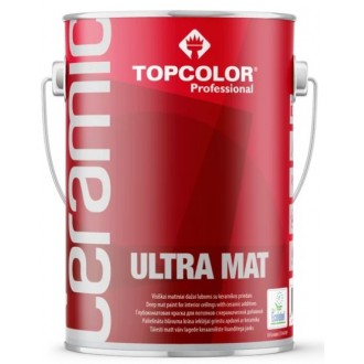 Краска для потолка CERAMIC ULTRA MAT 5Л Topcolor