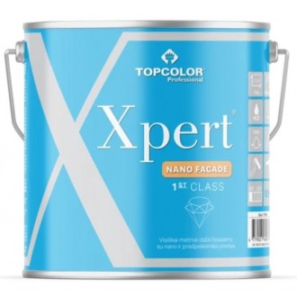 Fasāžu krāsa XPERT NANO FACADE 2.5L Topcolor