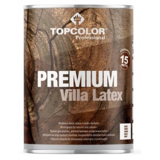 Краска для дерева PREMIUM VILLA LATEX - Белый Topcolor