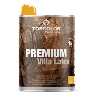 Краска для дерева PREMIUM VILLA LATEX - Желтый Topcolor