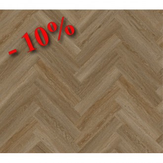 Виниловый пол ёлочкой (Herringbone) Oak Granada 635x127x6,5мм...