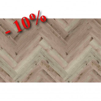 Skujiņveida (Herringbone) Vinila grīdu segums Oak Brussel...