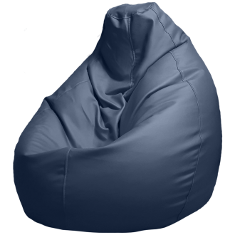 Mешок для сидения из искусственной кожи XL(250L) - Темно-синий