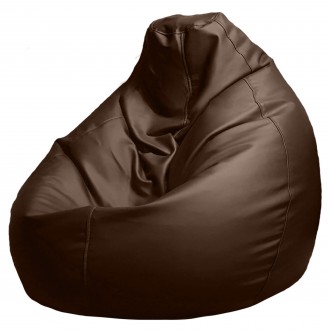 Mешок для сидения из искусственной кожи XXL(350L) - Темно-коричневый