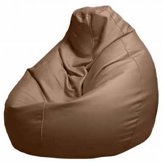 Mешок для сидения из искусственной кожи XXL(350L) - коричневый