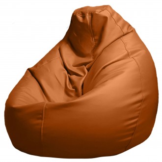Mешок для сидения из искусственной кожи XXL(350L) - оранжевый