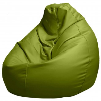 Mешок для сидения из искусственной кожи XXL(350L) - зеленый