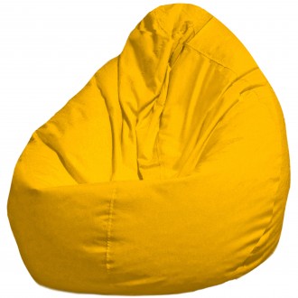 Мешок для сидения из влагоотводящая ткань XL (250л) - Желтый