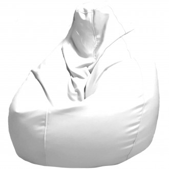 Mешок для сидения из искусственной кожи XL(250L) - Белый